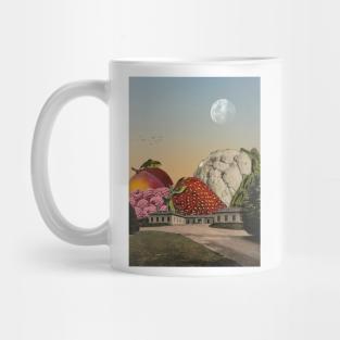 Country Living - Surreal/Collage Art Mug